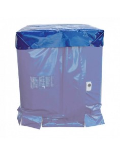 Couvercle Calorifugé pour Bâche Chauffante - Cuve 1000L IBC - IP54 - sans ouverture 2