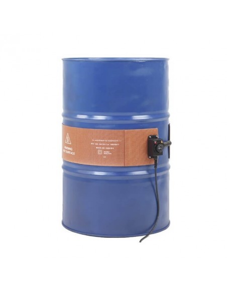 Ceinture chauffante souple - Fût métal 50L - 500W