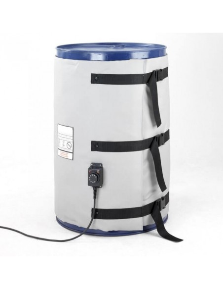 25-30L Metal Drum - Heater Jacket - 380W - High temperature (0 to 220°C)