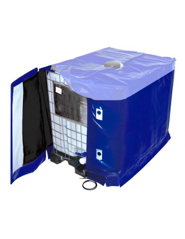 Bâche chauffante - Cuve 1000L IBC - 3000W - (10 à 90°C)