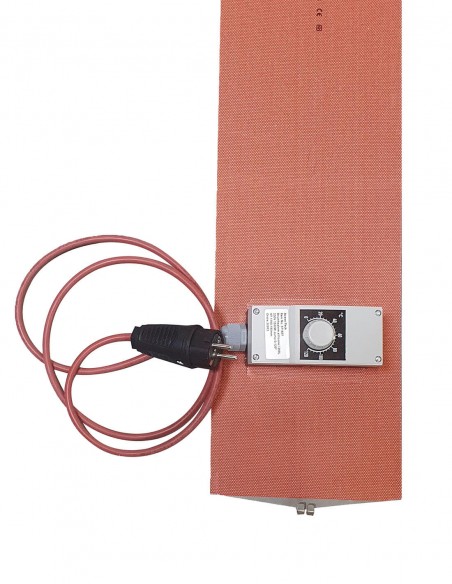 Flexible heating belt (wide) - Metal drum 200-220L - 1500W